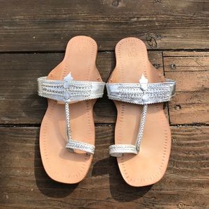 Matta silver sandals